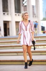 OLIVIA HOLT Out and  About in New York 09/17/2015