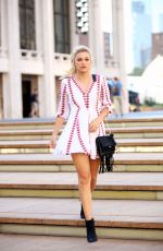 OLIVIA HOLT Out and  About in New York 09/17/2015