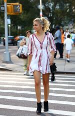 OLIVIA HOLT Out and  About in New York 09/17/2015