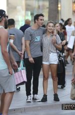 OLIVIA HOLT with Her Boyfriend Out in Santa Monica 09/05/2015