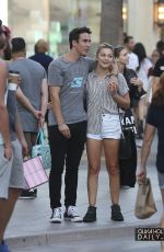 OLIVIA HOLT with Her Boyfriend Out in Santa Monica 09/05/2015