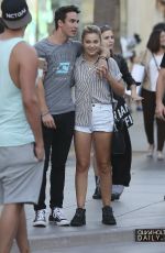 OLIVIA HOLT with Her Boyfriend Out in Santa Monica 09/05/2015
