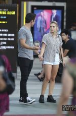 OLIVIA HOLT with Her Boyfriend Out in Santa Monica 09/05/2015