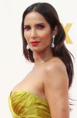 PADMA LAKSHMI at 2015 Emmy Awards in Los Angeles 09/20/2015