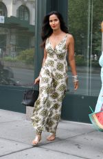 PADMA LAKSHMI Out and About in New York 09/01/2015