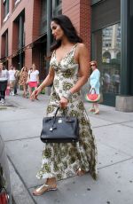 PADMA LAKSHMI Out and About in New York 09/01/2015