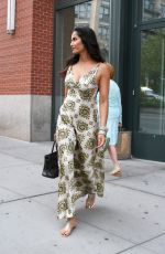 PADMA LAKSHMI Out and About in New York 09/01/2015