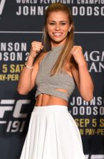 PAIGE VANZANT amd ALEX CHAMBERS at UFC 191 Ultimate Media Day 09/03/2015