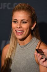 PAIGE VANZANT amd ALEX CHAMBERS at UFC 191 Ultimate Media Day 09/03/2015