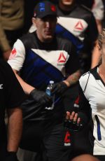 PAIGE VANZANT vs ALEX CHAMBERS at UFC 191 at MGM Grand Garden Arena in Las Vegas