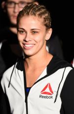 PAIGE VANZANT vs ALEX CHAMBERS at UFC 191 at MGM Grand Garden Arena in Las Vegas