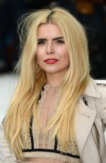 PALOMA FAITH at Burberry Prorsum Fashion Show at London Fashion Week 09/21/2015