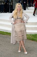 PALOMA FAITH at Burberry Prorsum Fashion Show at London Fashion Week 09/21/2015
