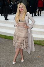 PALOMA FAITH at Burberry Prorsum Fashion Show at London Fashion Week 09/21/2015