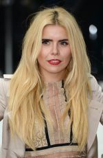 PALOMA FAITH at Burberry Prorsum Fashion Show at London Fashion Week 09/21/2015