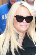 PAMELA ANDERSON Arrives at The View in New York 09/21/2015