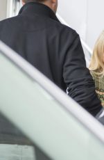 PAMELA ANDERSON Visits a Refugee Camp in Berlin-Lichtenberg 09/25/2015