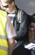 PAMELA ANDERSON Visits a Refugee Camp in Berlin-Lichtenberg 09/25/2015