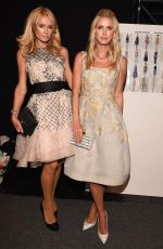 PARIS and NICKY HILTON at Dennis Basso Fashion Showw in New York 09/15/2015