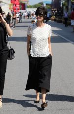 PAZ VEGA Out and About at Lido in Venice 09/04/2015