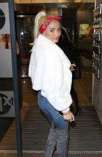 PIA MIA PEREZ Arrives at BBC Radio 1 Studios in London 09/06/2015