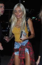 PIA MIA PEREZ Leaves The Nice Guy in West Hollywood 09/01/2015