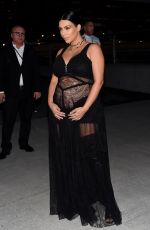 Pregnant KIM KARDASHIAN at Givenchy Fashion Show in New York 09/11/2015