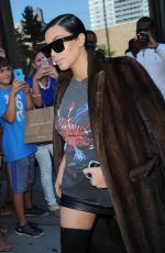 Pregnant KIM KARDASHIAN Leaves Her Apartment in New York 09/15/2015