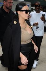 Pregnant KIM KARDASHIAN Out and About in New York 09/12/2015