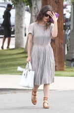 RACHEL BILSON Out and About in Los Angeles 09/21/2015