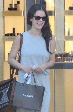 RACHEL BILSON Out Shopping in Beverly Hills 09/25/2015