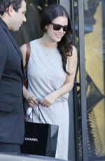 RACHEL BILSON Out Shopping in Beverly Hills 09/25/2015