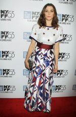 RACHEL WEISZ at The Lobster Premiere at 53rd New York Film Festival 09/27/2015