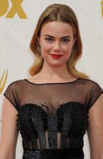 REBECCA RITTENHOUSE at 2015 Emmy Awards in Los Angeles 09/20/2015