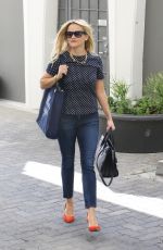 REESE WITHERSPOON in Jeans Arrives at Her Office in Santa Monica 09/02/2015