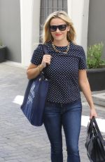 REESE WITHERSPOON in Jeans Arrives at Her Office in Santa Monica 09/02/2015