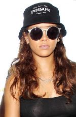RIHANNA at Los Angeles International Airport 09/24/2015