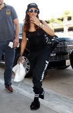 RIHANNA at Los Angeles International Airport 09/24/2015
