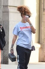 RIHANNA Out and About in New York 09/01/2015