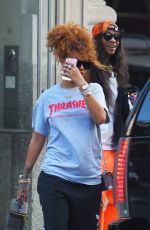 RIHANNA Out and About in New York 09/01/2015