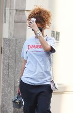 RIHANNA Out and About in New York 09/01/2015