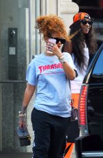 RIHANNA Out and About in New York 09/01/2015