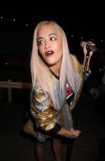 RITA ORA APerforms at Tommy Saleh