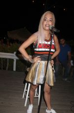 RITA ORA APerforms at Tommy Saleh