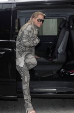 RITA ORA Arrives at BBC Radio 1 Studios in London 09/02/2015