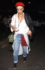 RITA ORA Arrives at Kanye West Concert in Los Angeles 09/25/2015