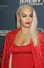 RITA ORA at Jeremy Scott: The People’s Designer Premiere in Hollywood