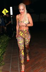 RITA ORA at Republic Records VMA Afterparty in West Hollywood