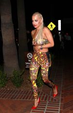 RITA ORA at Republic Records VMA Afterparty in West Hollywood