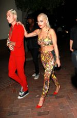 RITA ORA at Republic Records VMA Afterparty in West Hollywood